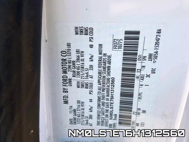 NM0LS7E76H1312560