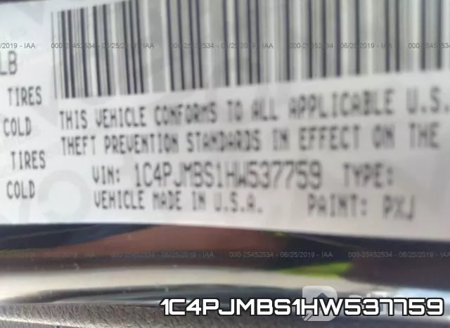 1C4PJMBS1HW537759
