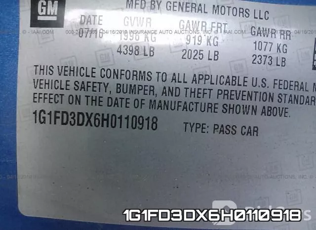 1G1FD3DX6H0110918