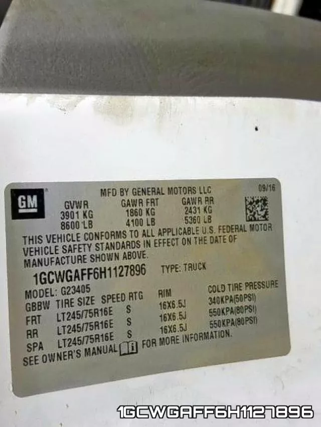 1GCWGAFF6H1127896