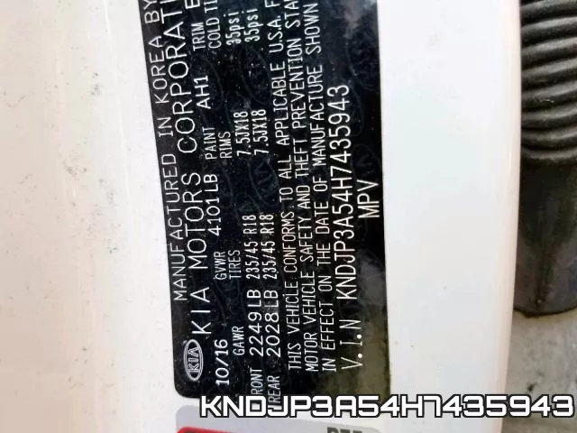 KNDJP3A54H7435943