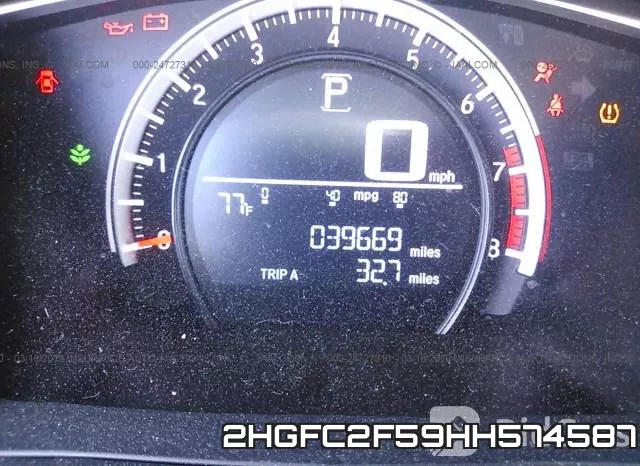 2HGFC2F59HH574587