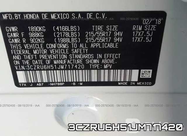 3CZRU6H51JM717420