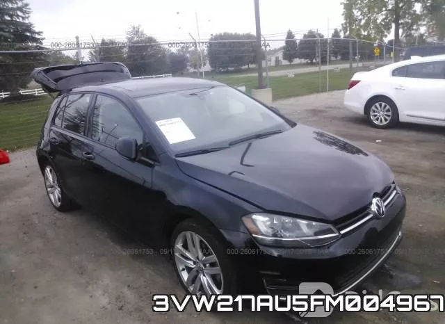 3VW217AU5FM004967
