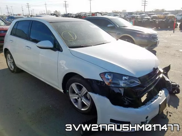 3VW217AU5HM017477