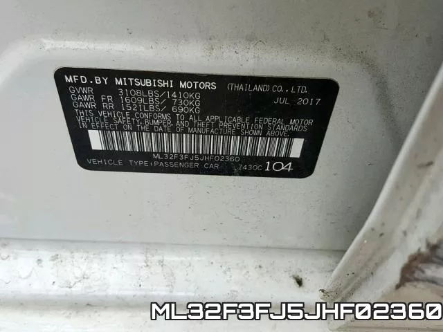 ML32F3FJ5JHF02360