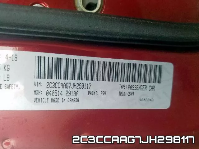 2C3CCAAG7JH298117