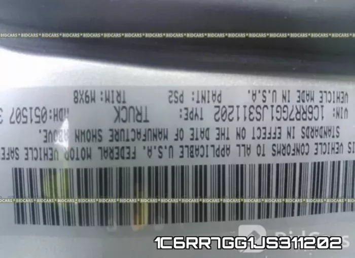 1C6RR7GG1JS311202