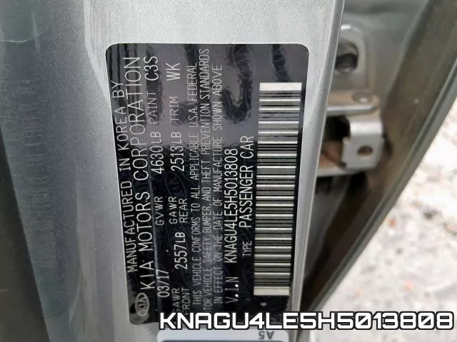 KNAGU4LE5H5013808