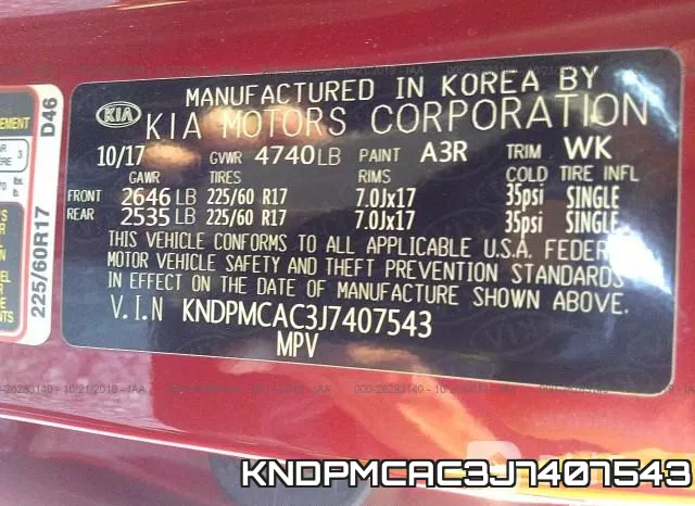 KNDPMCAC3J7407543