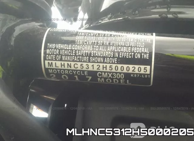 MLHNC5312H5000205