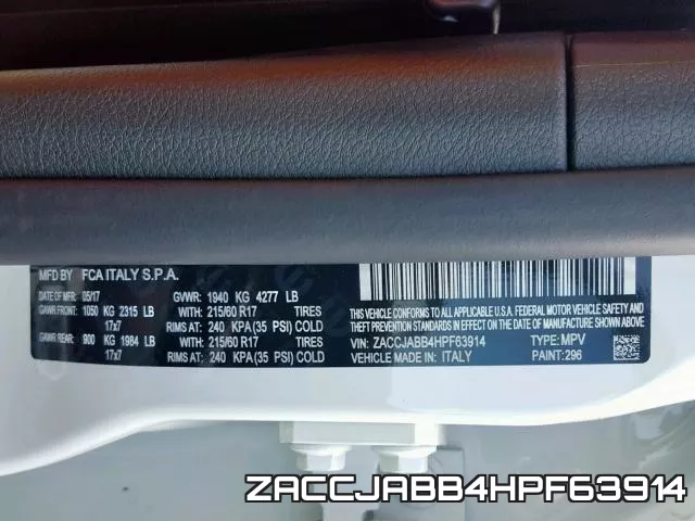 ZACCJABB4HPF63914