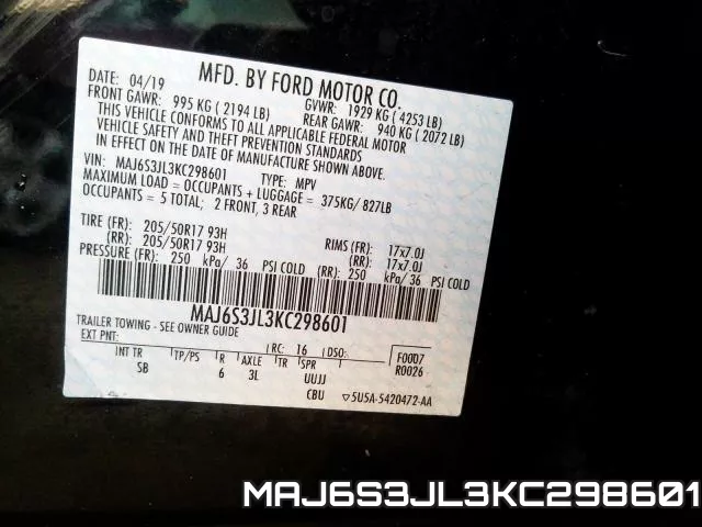 MAJ6S3JL3KC298601