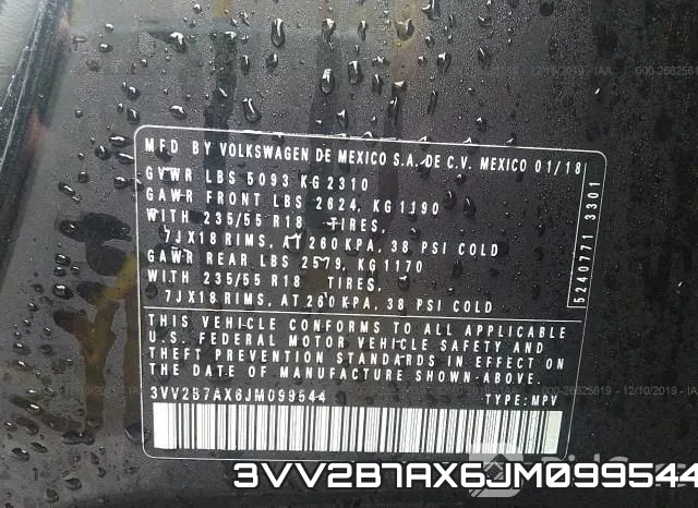 3VV2B7AX6JM099544