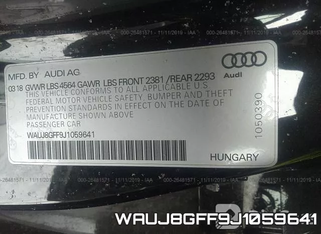 WAUJ8GFF9J1059641