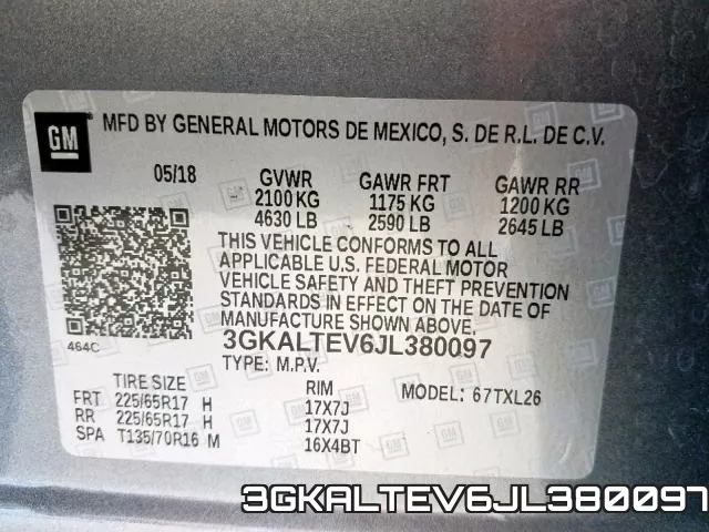 3GKALTEV6JL380097
