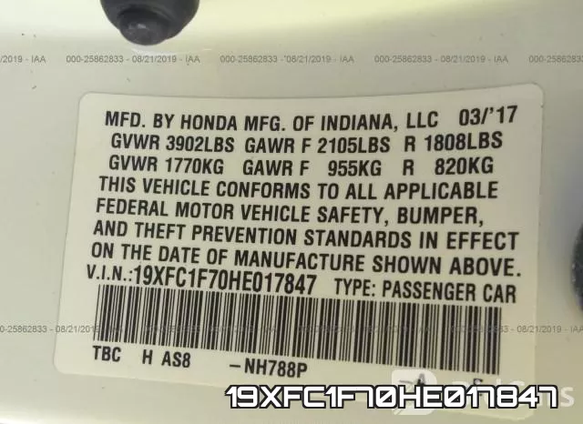 19XFC1F70HE017847