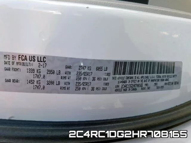 2C4RC1DG2HR708165