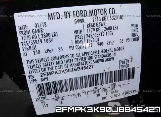 2FMPK3K90JBB45427