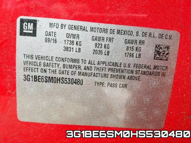 3G1BE6SM0HS530480