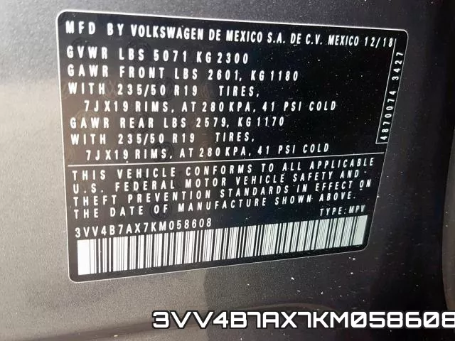 3VV4B7AX7KM058608