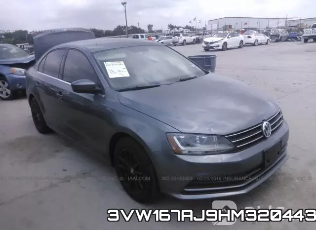 3VW167AJ9HM320443