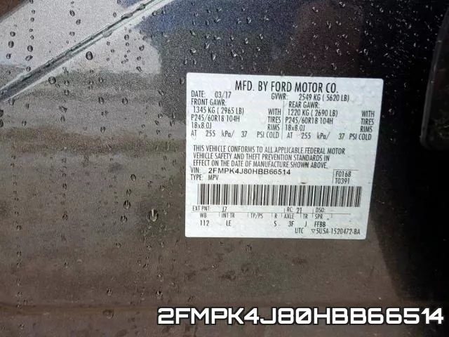 2FMPK4J80HBB66514