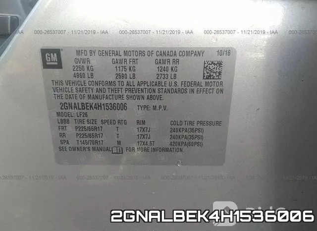 2GNALBEK4H1536006