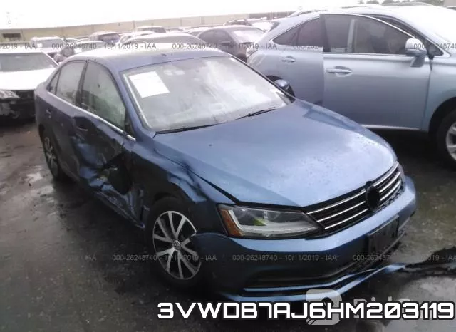 3VWDB7AJ6HM203119