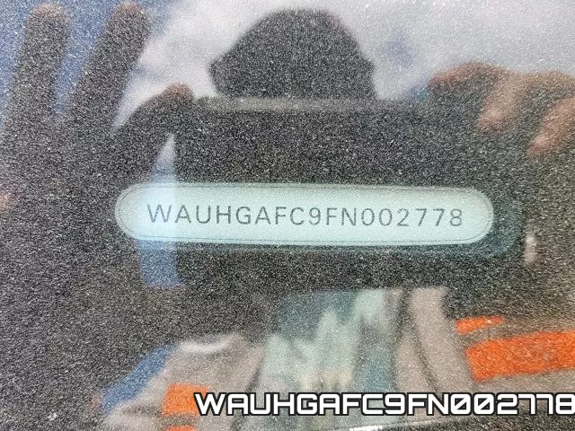WAUHGAFC9FN002778