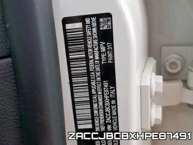 ZACCJBCBXHPE87491