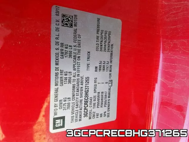 3GCPCREC8HG371265