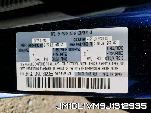 JM1GL1VM9J1312935