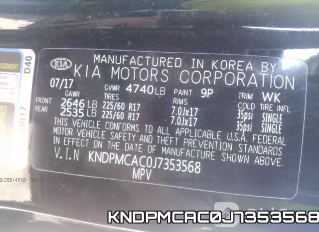 KNDPMCAC0J7353568