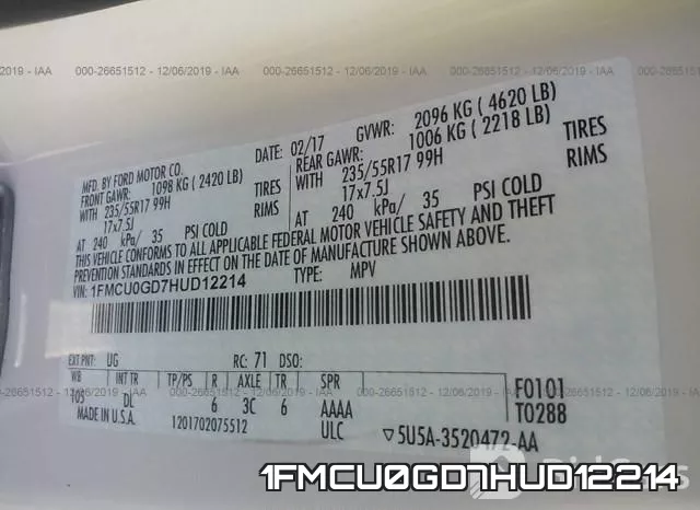 1FMCU0GD7HUD12214