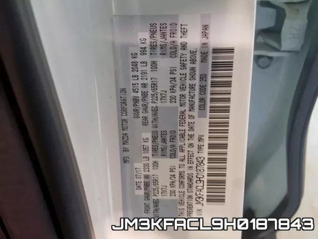 JM3KFACL9H0187843