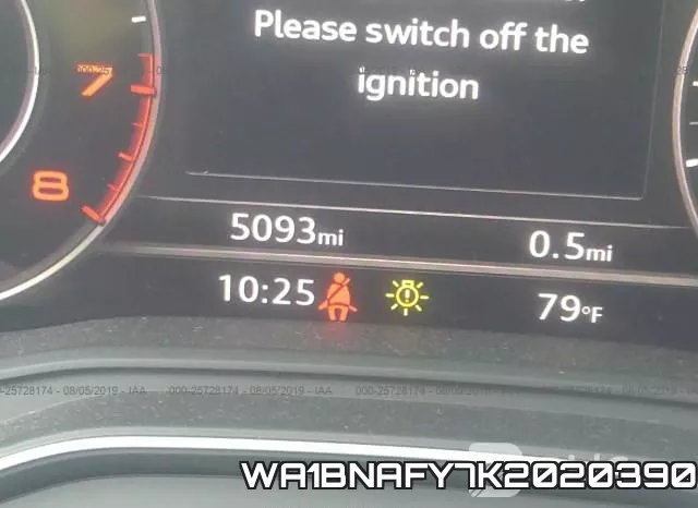 WA1BNAFY7K2020390