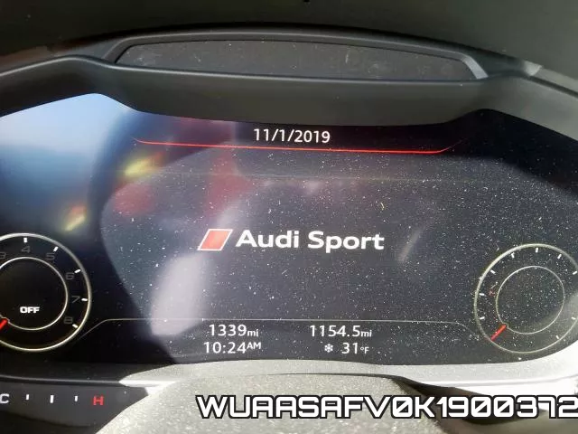 WUAASAFV0K1900372