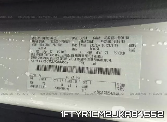 1FTYR1CM2JKA84552