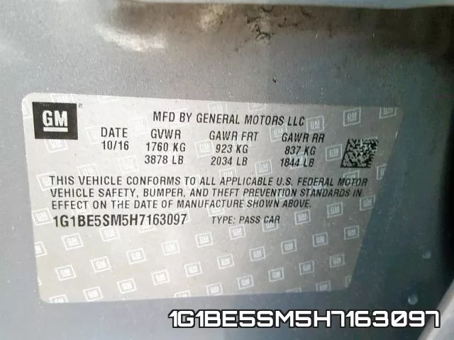 1G1BE5SM5H7163097