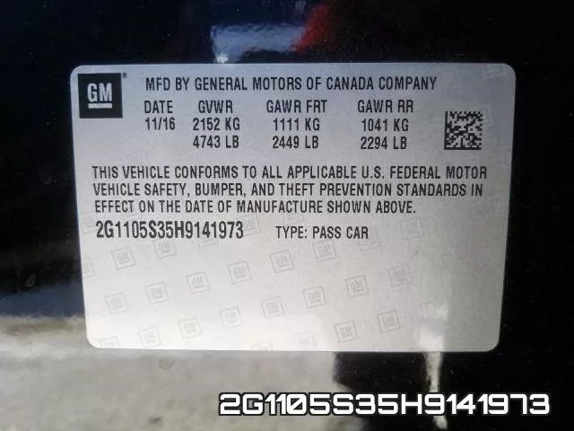 2G1105S35H9141973
