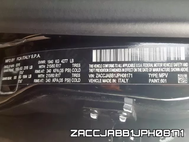 ZACCJABB1JPH08171