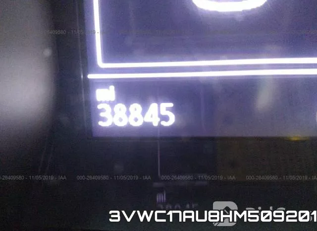 3VWC17AU8HM509201