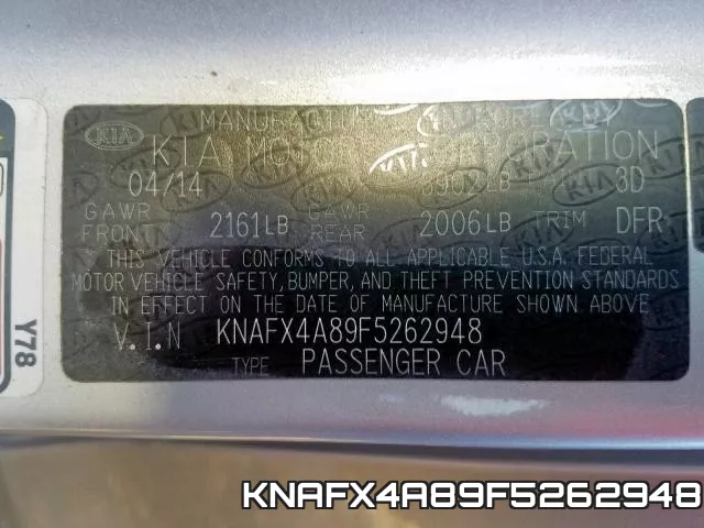 KNAFX4A89F5262948