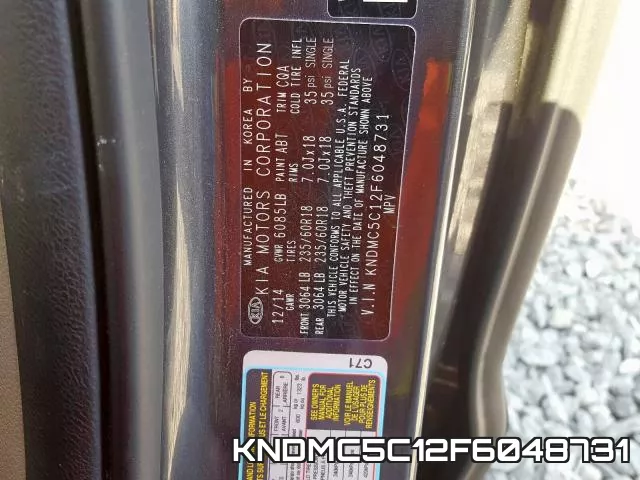 KNDMC5C12F6048731