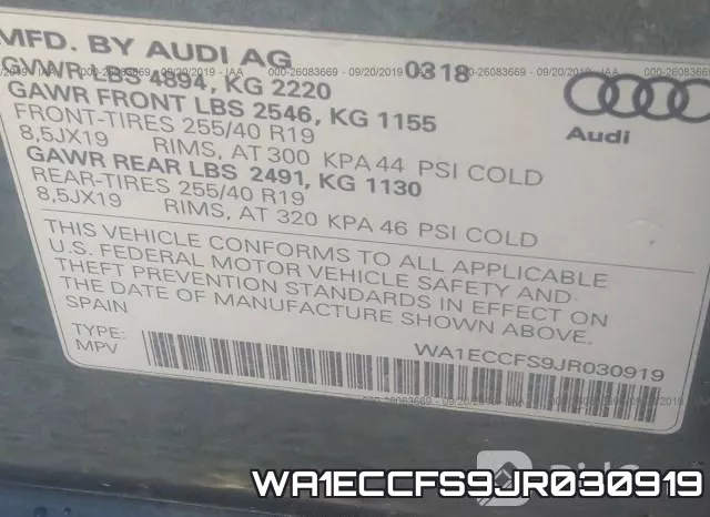 WA1ECCFS9JR030919