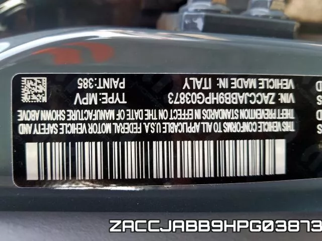 ZACCJABB9HPG03873