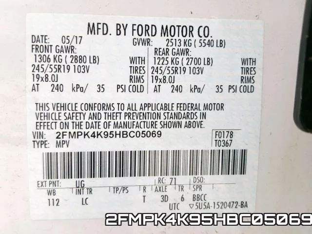 2FMPK4K95HBC05069