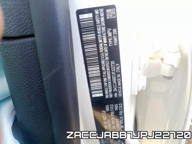 ZACCJABB7JPJ22720