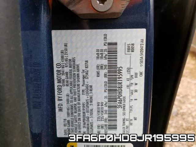 3FA6P0HD8JR195995